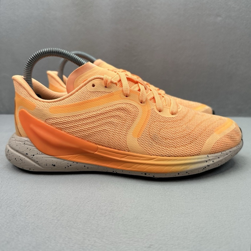 Womens‎ Size 7.5 Lululemon Blissfeel Run 2 Shoes Flog Orange Athletic Running